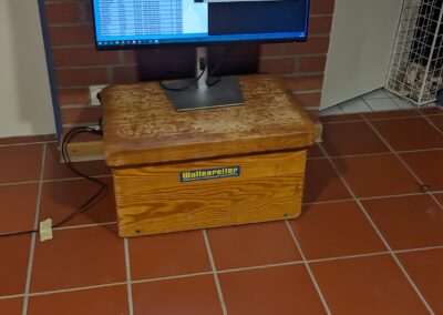 Anzeige Versuchsreihenfolge